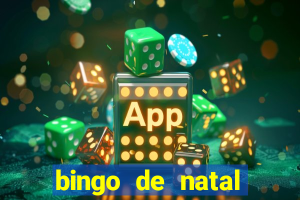 bingo de natal para imprimir gratis